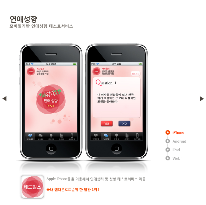 연애성향